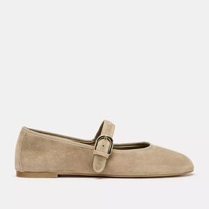 Suede Ballet Flat